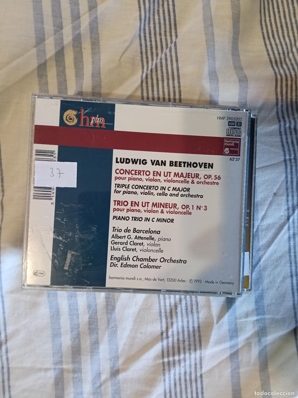 CDs de m&uacute;sica: CD TRIPLE CONCERTO OP.56 BEETHOVEN - Foto 2