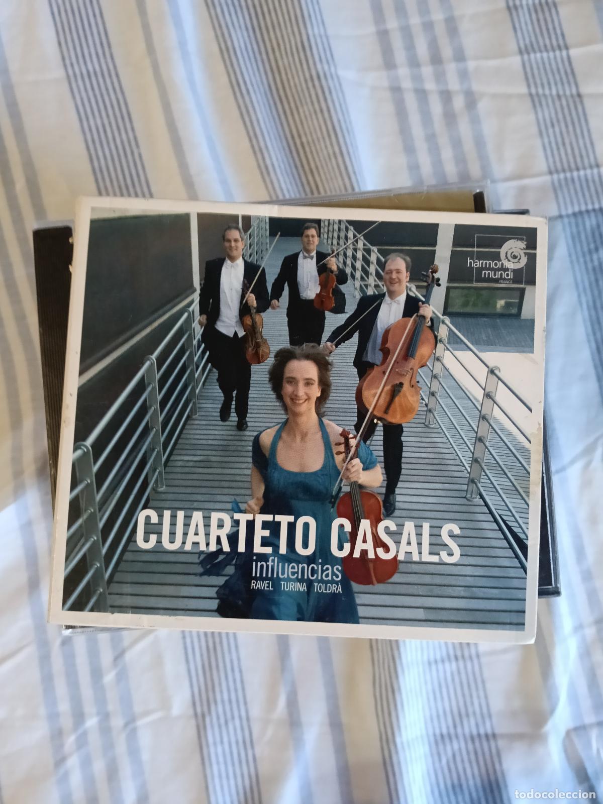 CDs de M&uacute;sica: VARIOS COMPOSITORES - INFLUENCIAS (CD) CUARTETO CASALS