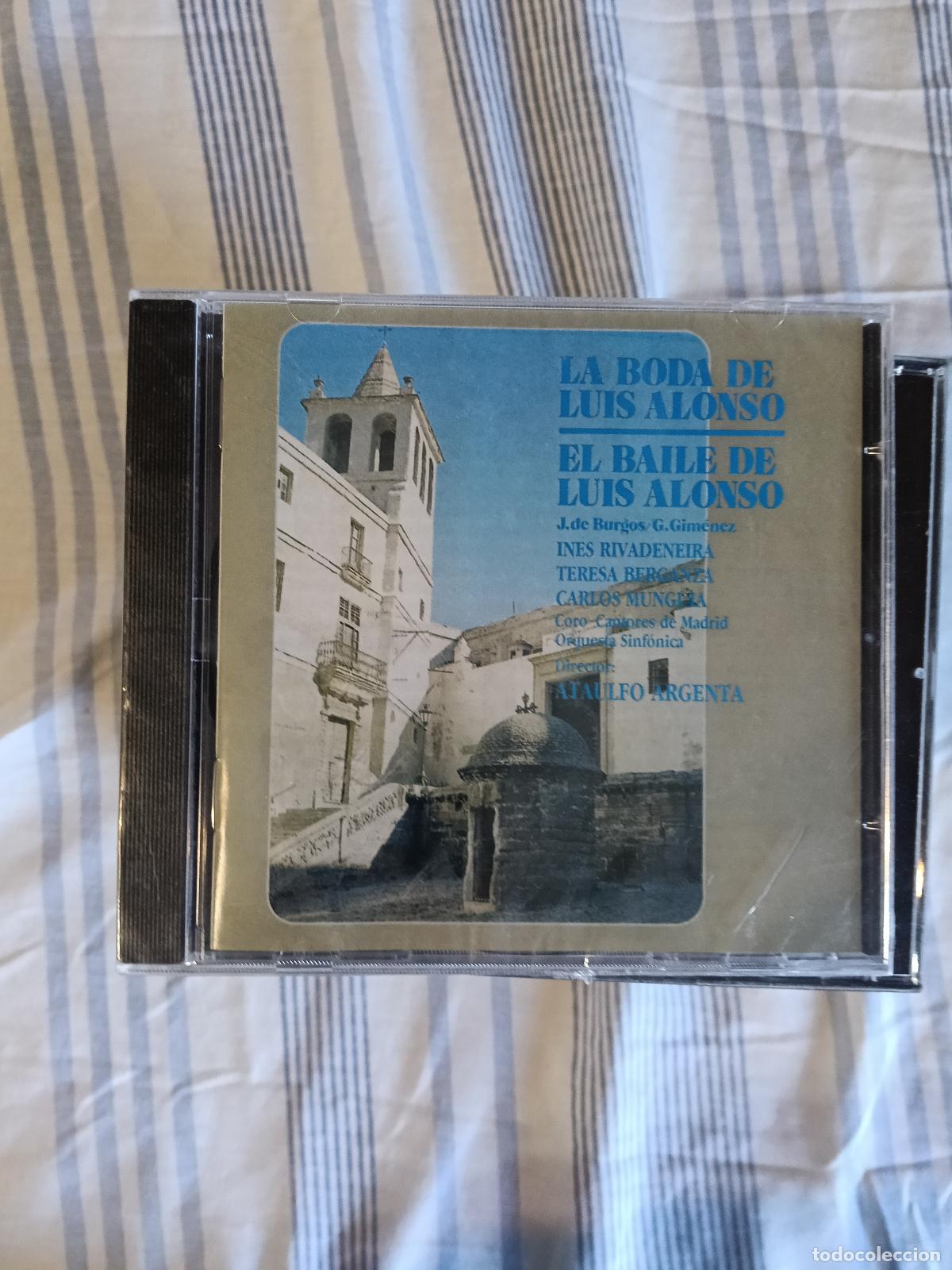 CDs de M&uacute;sica: LA BODA DE LUIS ALONSO. EL BAILE DE LUIS ALONSO