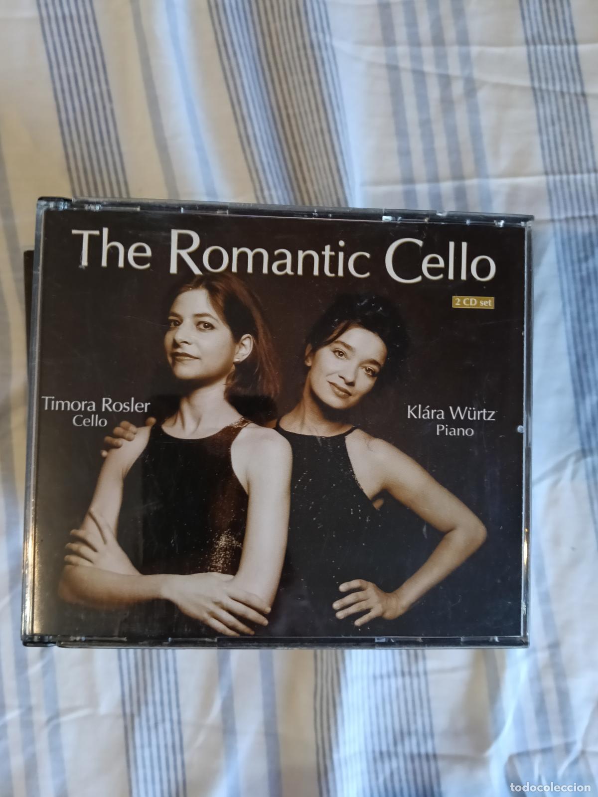 CDs de M&uacute;sica: The romantic cello. Timora rosler. 2 Cds.
