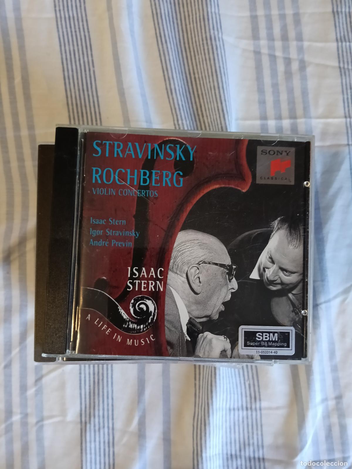 CDs de M&uacute;sica: Stravinsky / Rochberg ISAAC STERN A LIFE IN MUSIC