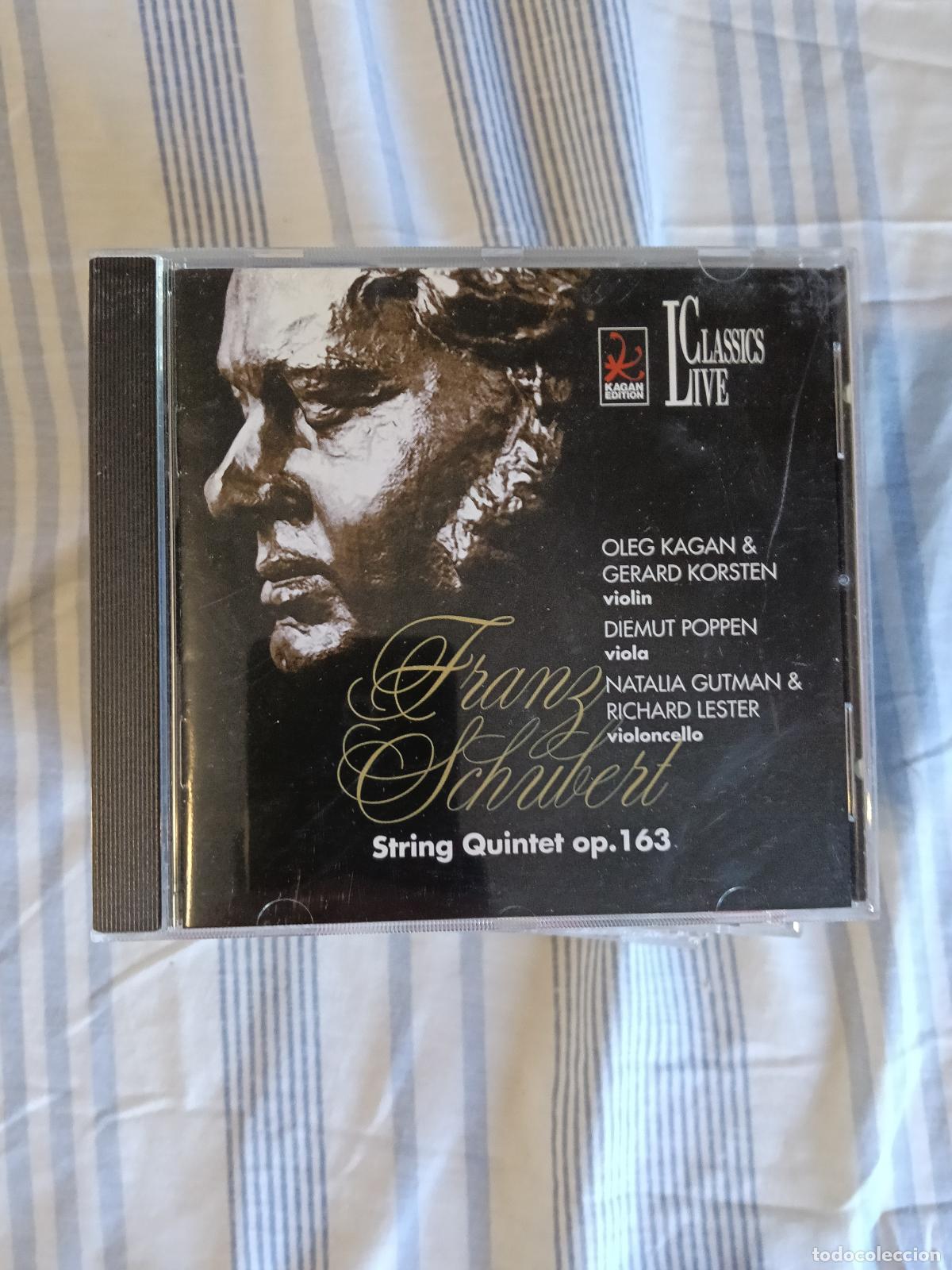 CDs de M&uacute;sica: STRING QUINTET OP- 163 FRANZ SCHUBERT CD