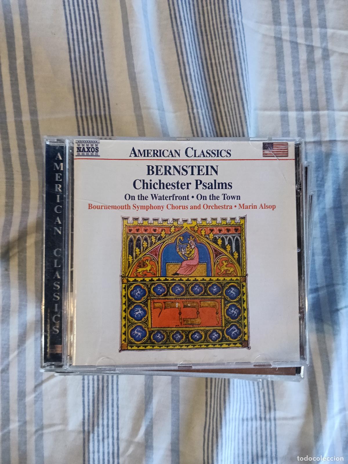 CDs de m&uacute;sica: BERNSTEIN CHICHESTER PSALMS AMERICAN CLASSICS - Foto 1