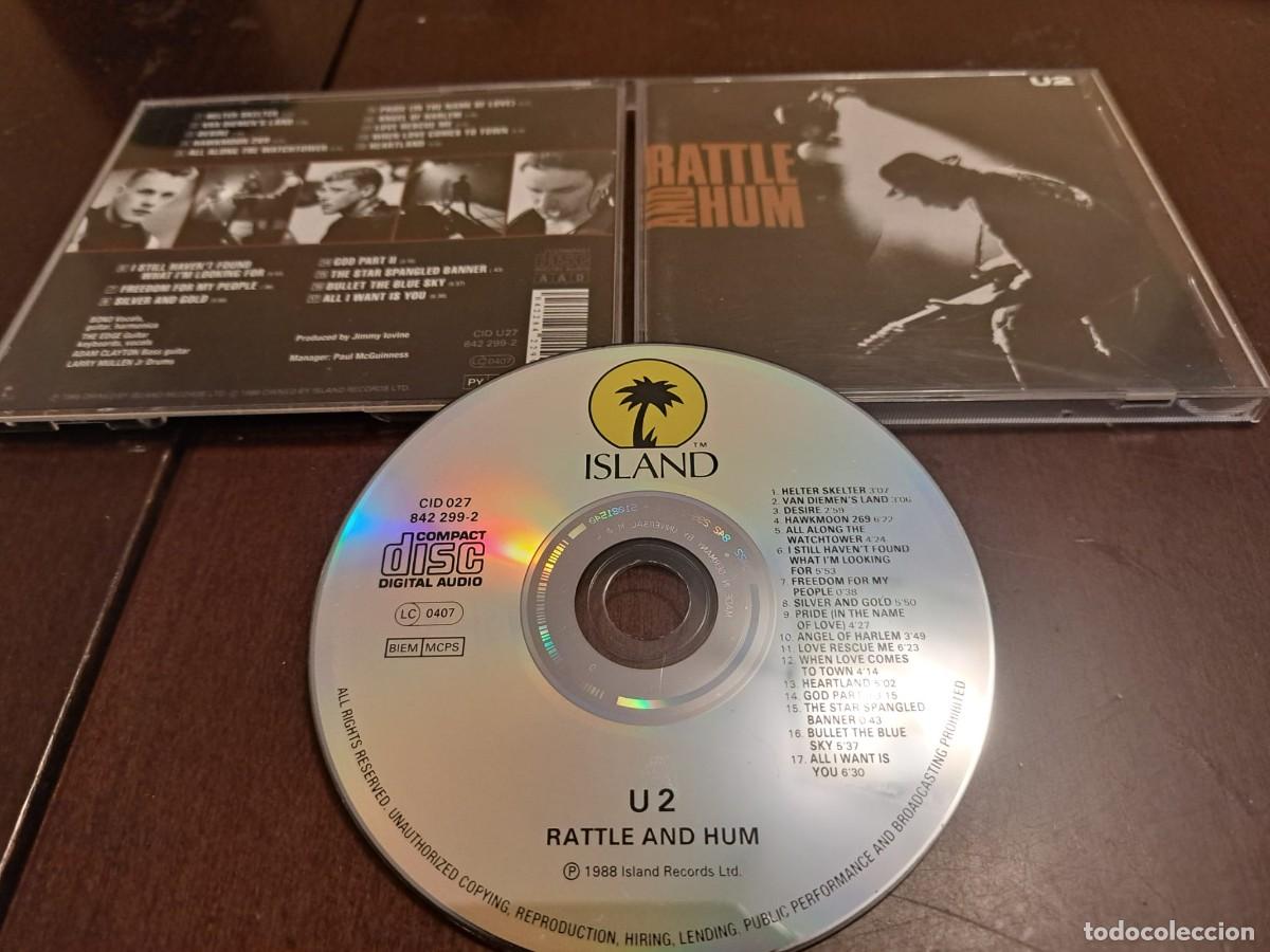 CDs de m&uacute;sica: U2 - CD - RATTLE AND HUM - DISCO EN DIRECTO - Foto 1