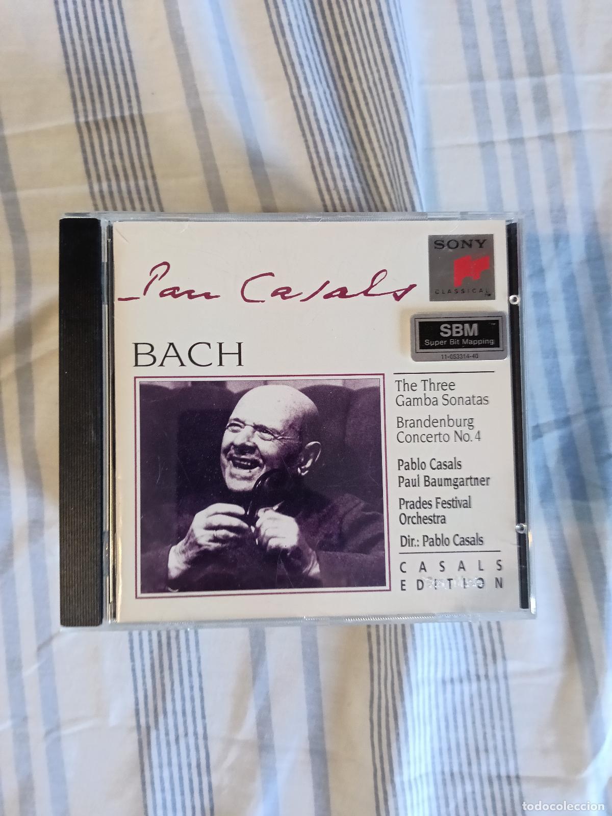 CDs de M&uacute;sica: CD PAU CASALS BACH CASALS EDITION