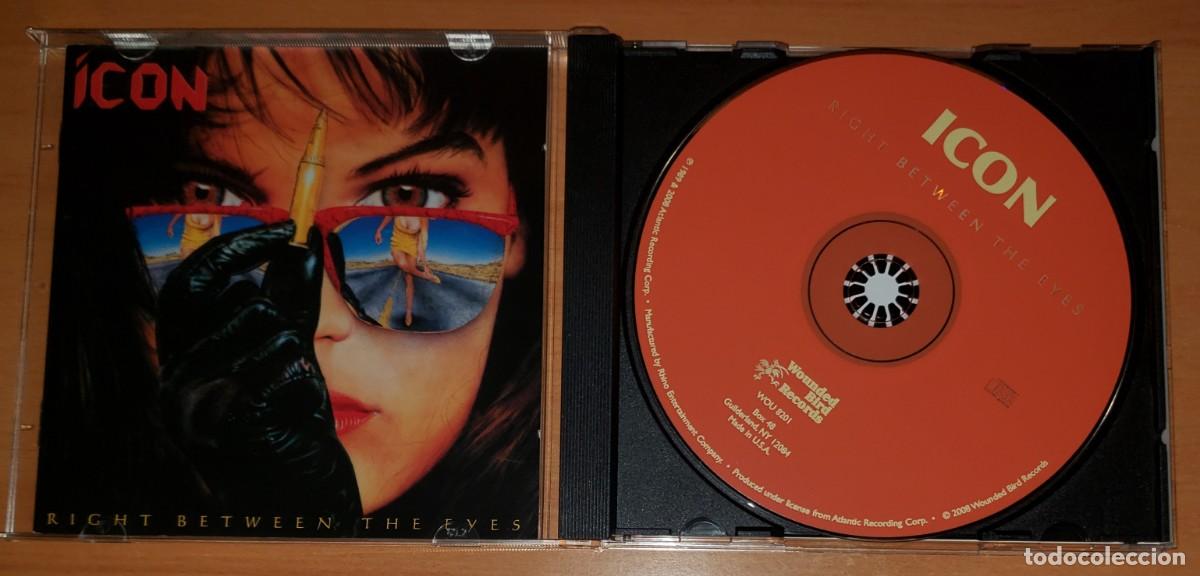 CDs de M&uacute;sica: Icon - Right Between The Eyes