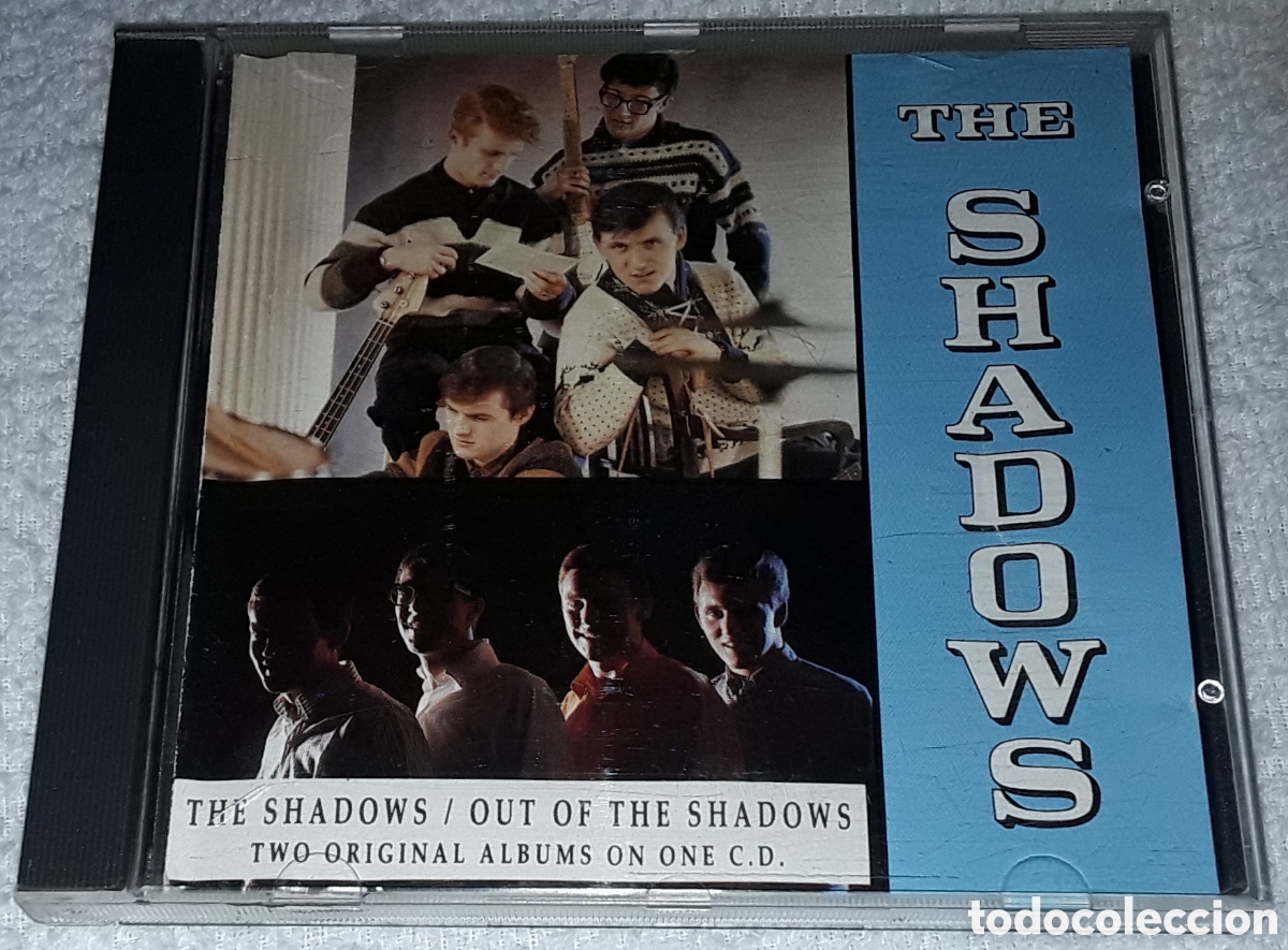 CDs de M&uacute;sica: CD- THE SHADOWS - THE SHADOWS / OUT THE SHADOWS - TWO ORIGINAL ALBUM ON ONE CD - MADE IN ENGLAND