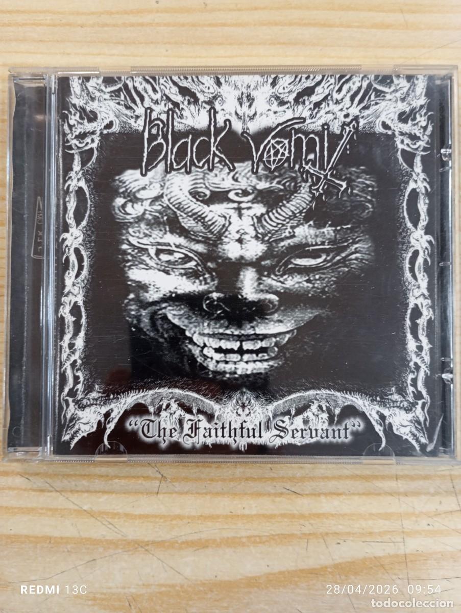 CDs de M&uacute;sica: CD - Black Vomit &lrm;&ndash; The Faithful Servant - BLACK METAL - EDICION MEXICO - RARO