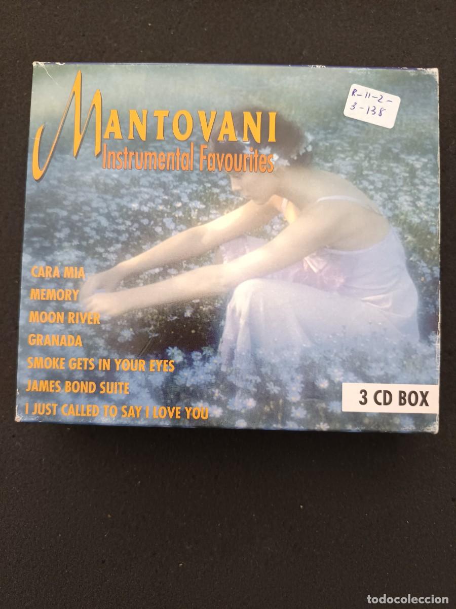 CDs de M&uacute;sica: 3 CD BOX. MANTOVANI. INSTRUMENTAL FAVOURITES