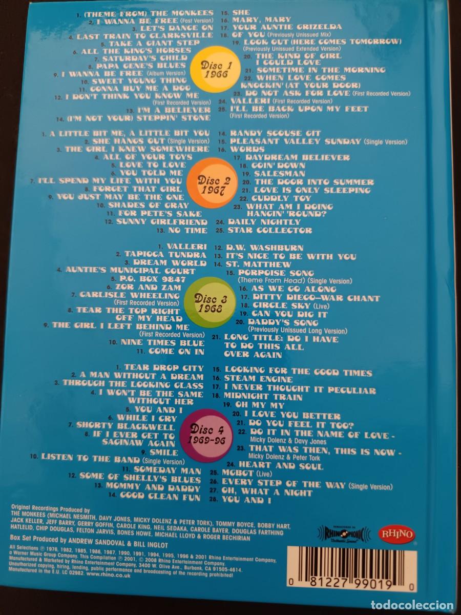 CDs de m&uacute;sica: 4 CD BOX EN FORMA DE LIBRO. THE MONKEES. MUSIC BOX - Foto 2