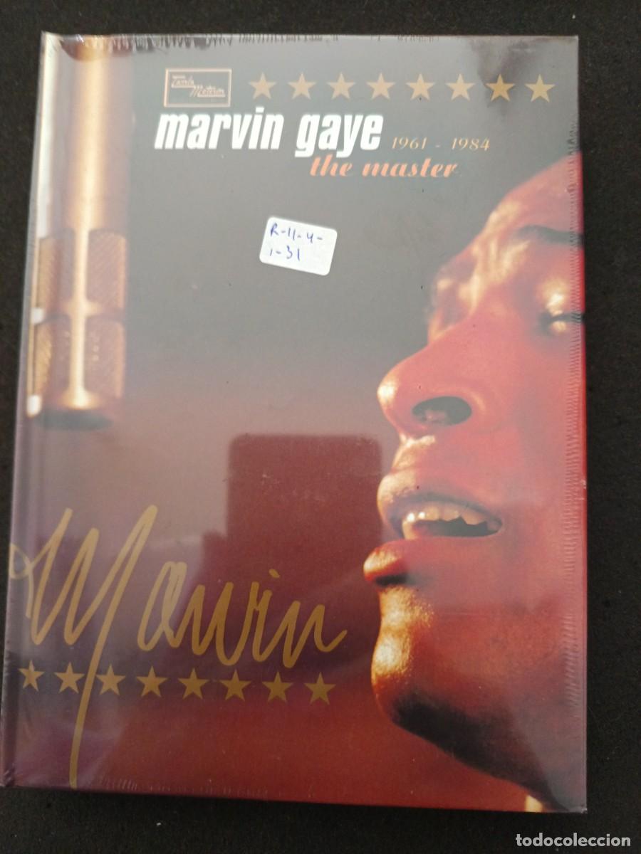 CDs de M&uacute;sica: 4 CD BOX EN FORMA DE LIBRO. MARVIN GAYE. 1961-1984. THE MASTER