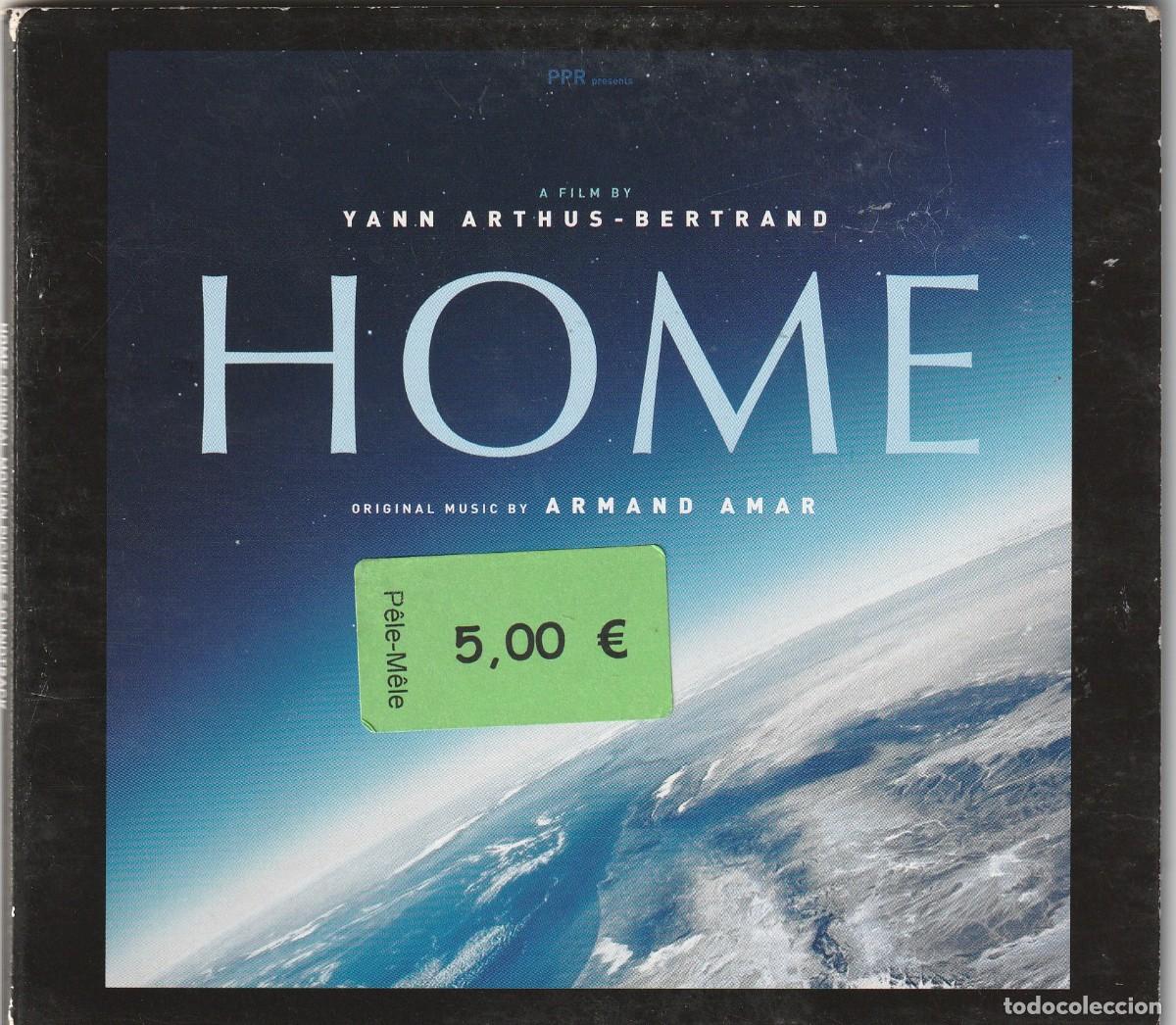 CDs de M&uacute;sica: B.S.O. HOME - ARMAND AMAR (CD NA&Iuml;VE 2009 FRANCIA) DIGIPACK