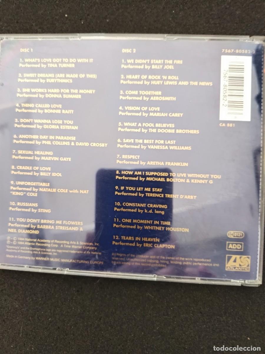 CDs de m&uacute;sica: 2 CD. GRAMMYS GREATEST MOMENTS - Foto 2
