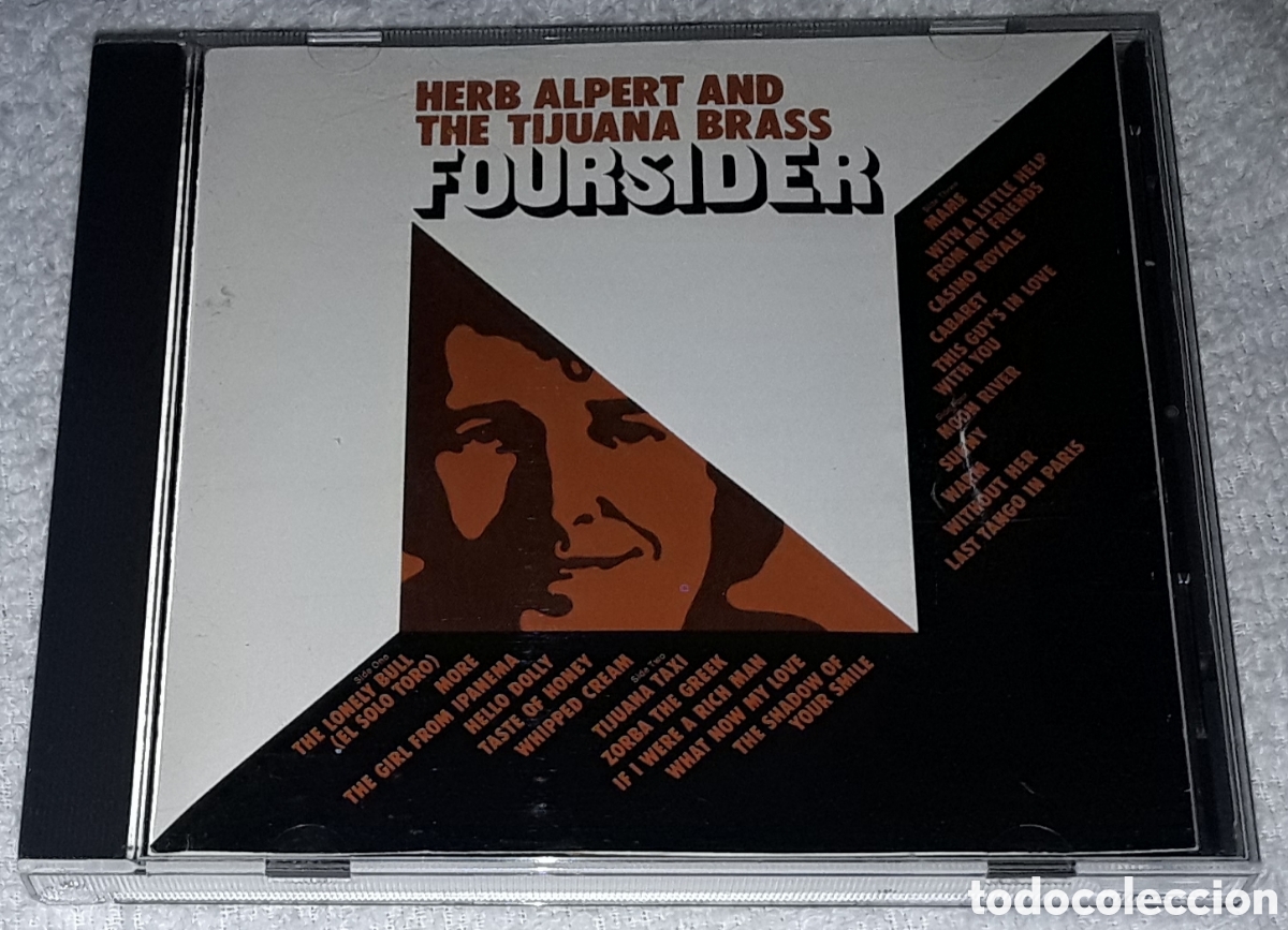 CDs de M&uacute;sica: CD - HERB ALPERT AND THE TIJUANA BRASS - FOURSIDER - MADE IN USA - HERB ALPERT