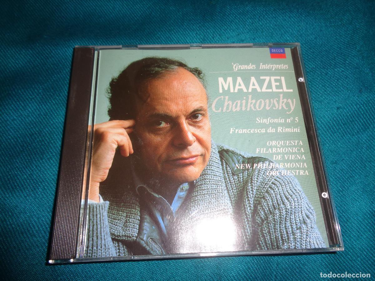 CDs de M&uacute;sica: MAAZEL. CHAIKOVSKY. SINFONIA N&ordm; 5 FRANCESCA DA RIMINI. GRANDES INTERPRETES. CD. IMPECABLE(#)