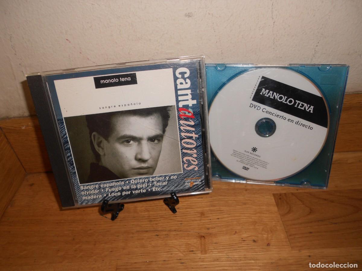 CDs de M&uacute;sica: MANOLO TENA / SANGRE ESPA&Ntilde;OLA CD + DVD en DIRECTO - DISPONGO de mas CDs - 1&euro;y+