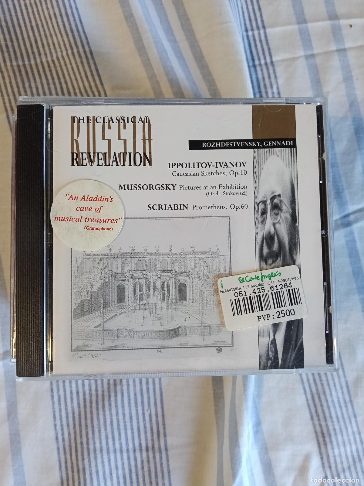 CDs de M&uacute;sica: CD RUSIA REVELATION IPOOLITOV -IVANOV