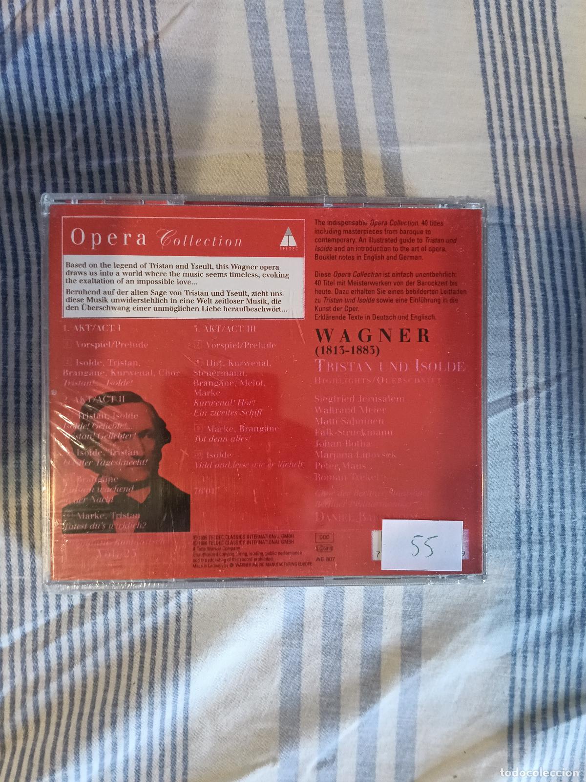 CDs de m&uacute;sica: CD OPERA COLLECTION WAGNER TRISTAN UND ISOLDE - Foto 2