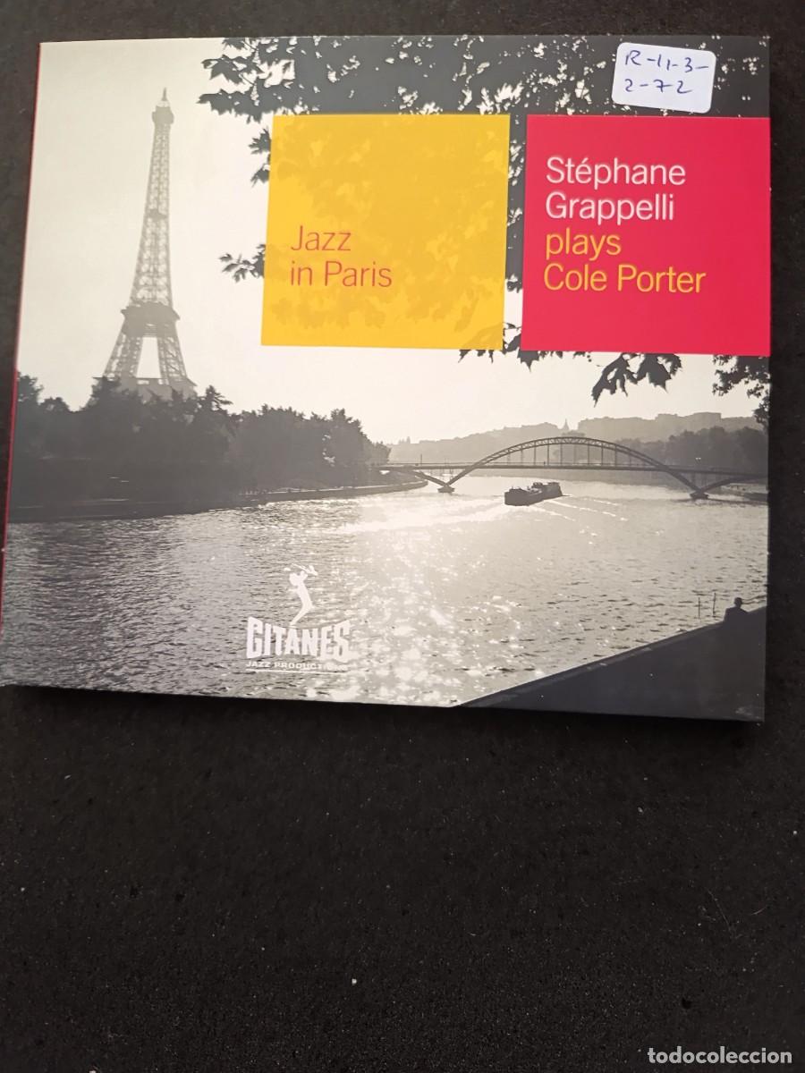CDs de m&uacute;sica: ST&Eacute;PHANE GRAPPELLI PLAYS COLE PORTER. JAZZ IN PARIS - Foto 1