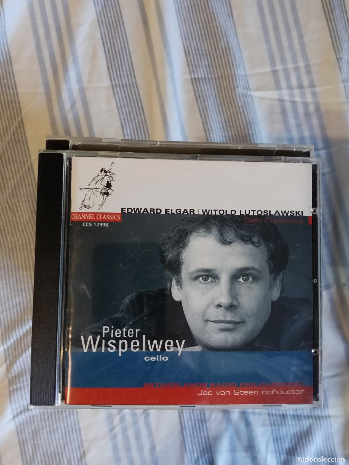 CDs de M&uacute;sica: CD PIETER WISPELWEY CELLO EDWARD ELGAR WITOLD LUTOSLAWSKI