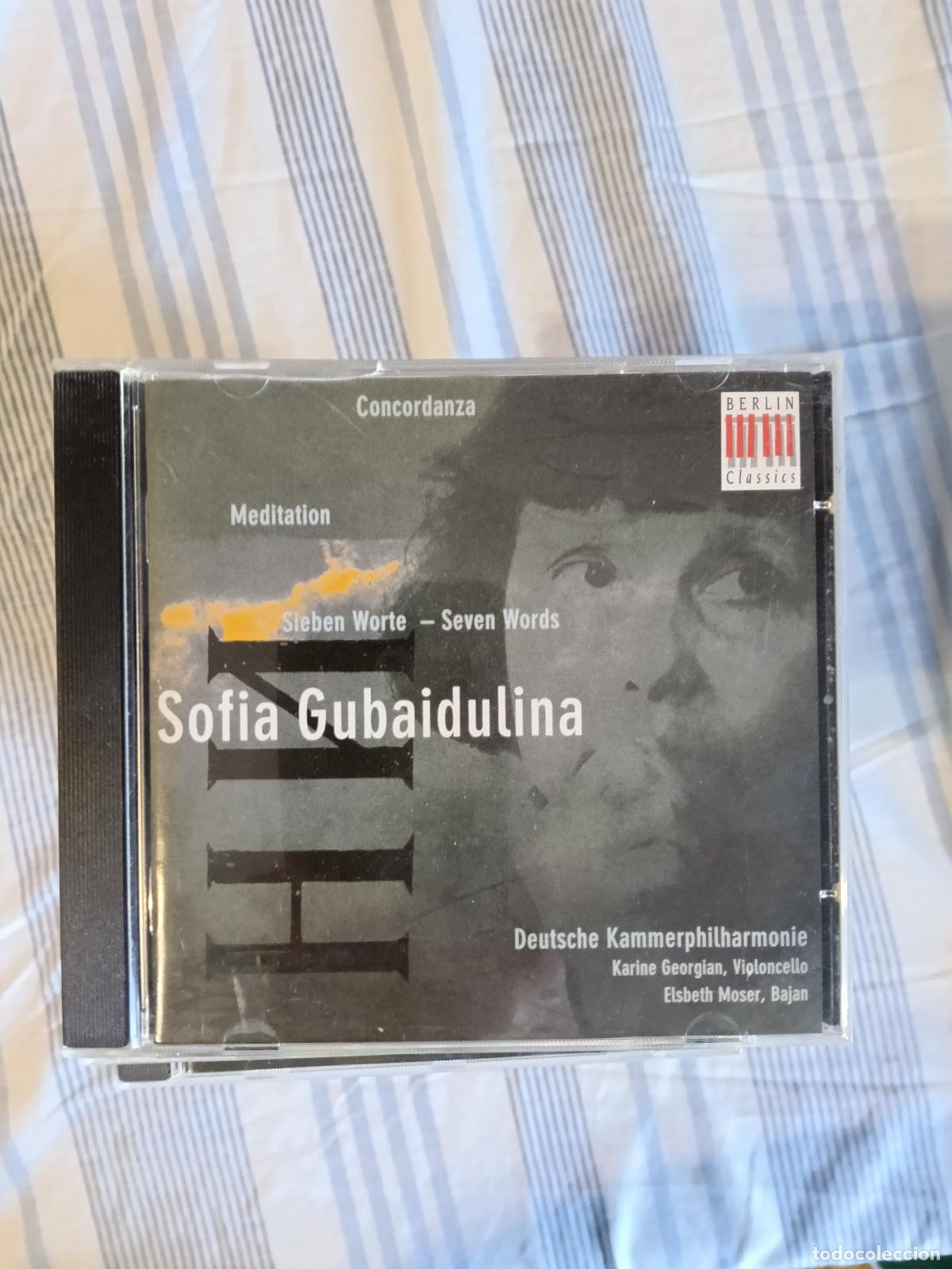 CDs de M&uacute;sica: CD SOFIA GUBAIDULINA MEDITATION SLEBEN WORTE SEVEN WORDS