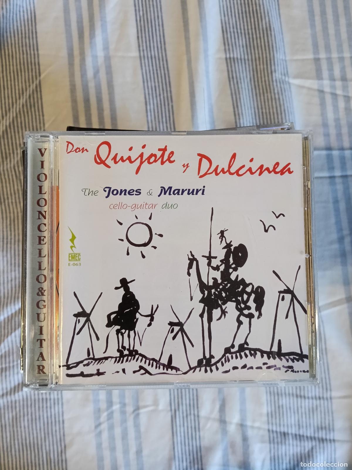 CDs de M&uacute;sica: CD DON QUIJOTE Y DULCINEA THE JONES & MARURI CELLO-GUITAR DUO