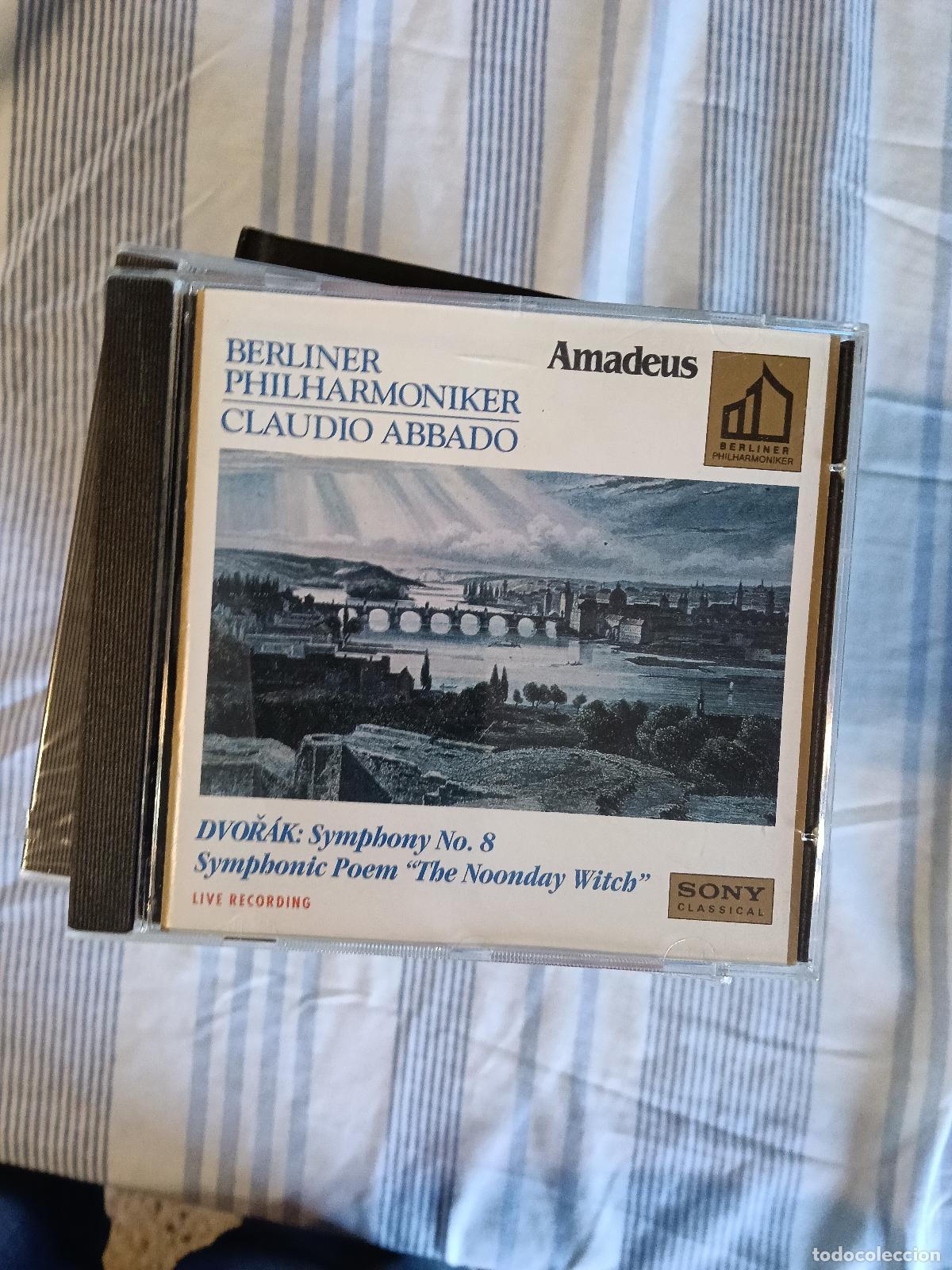 CDs de m&uacute;sica: CD BERLINER PHILHARMONIKER CLAUDIO ABBADO DVORAK - Foto 1