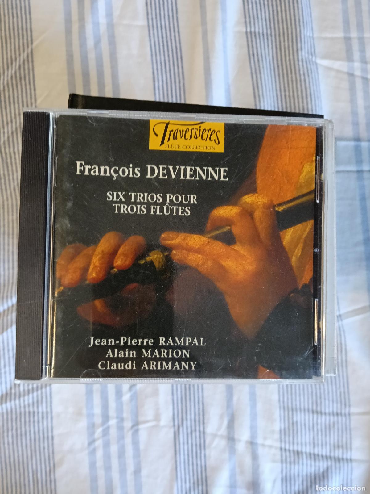 CDs de M&uacute;sica: CD FRANCOIS DEVIENNE SIX TRIOS POUR TROIS FLUTES