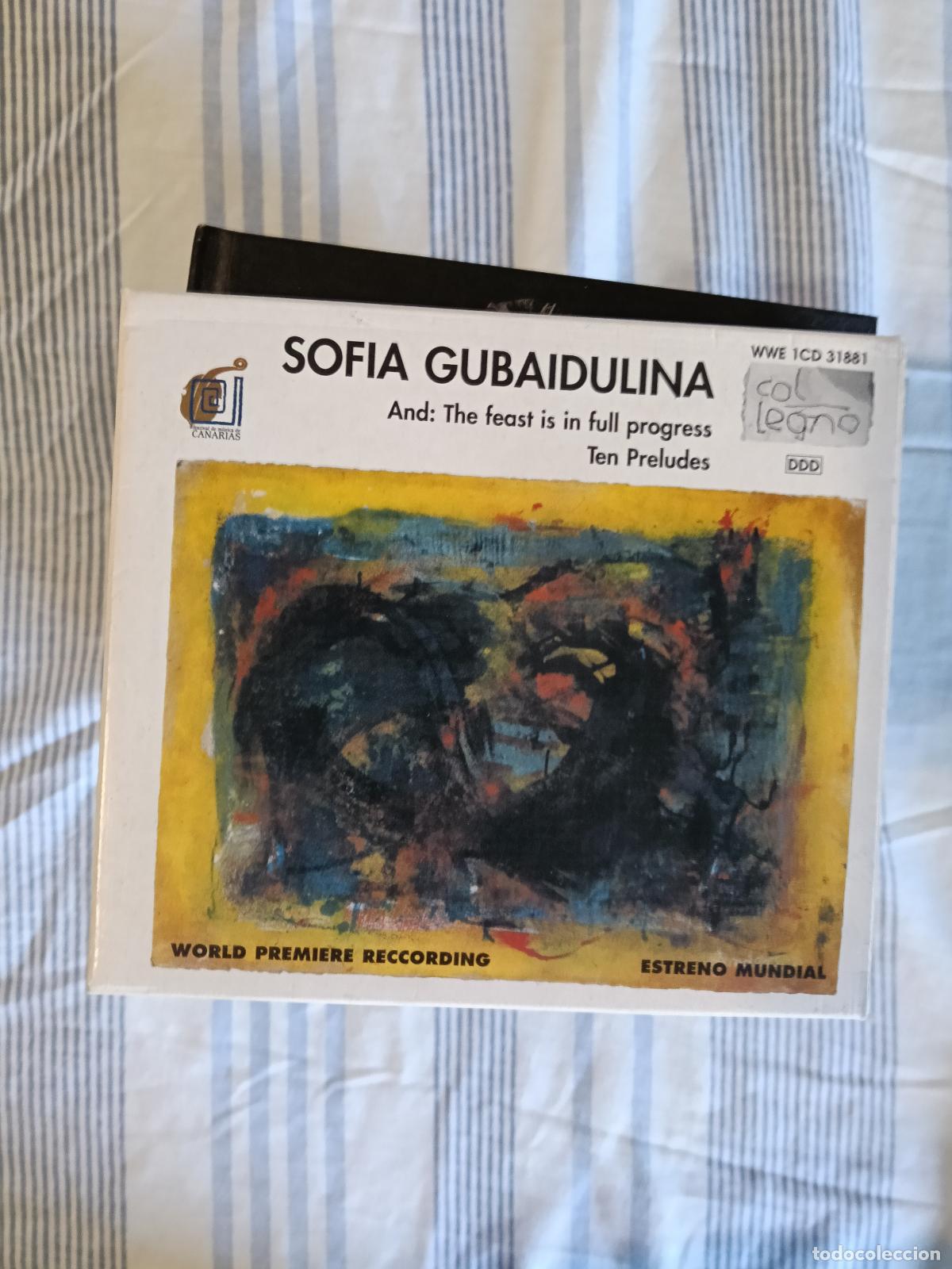 CDs de M&uacute;sica: CD SOFIA GUBAIDULINA AND THE FEAST IS IN FULL PROGRESS TEN PRELUDES