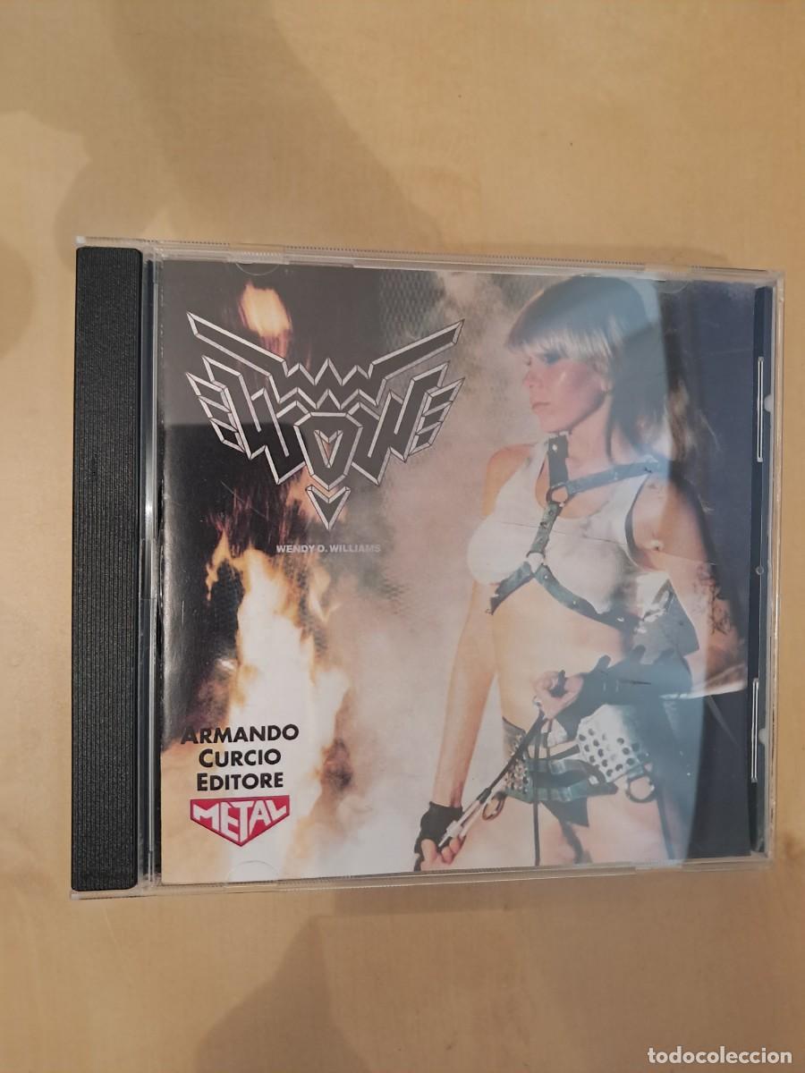 CDs de M&uacute;sica: Wendy O. Williams , Wow , CD 1993 Italy . Impecable. Hard Rock Heavy Metal