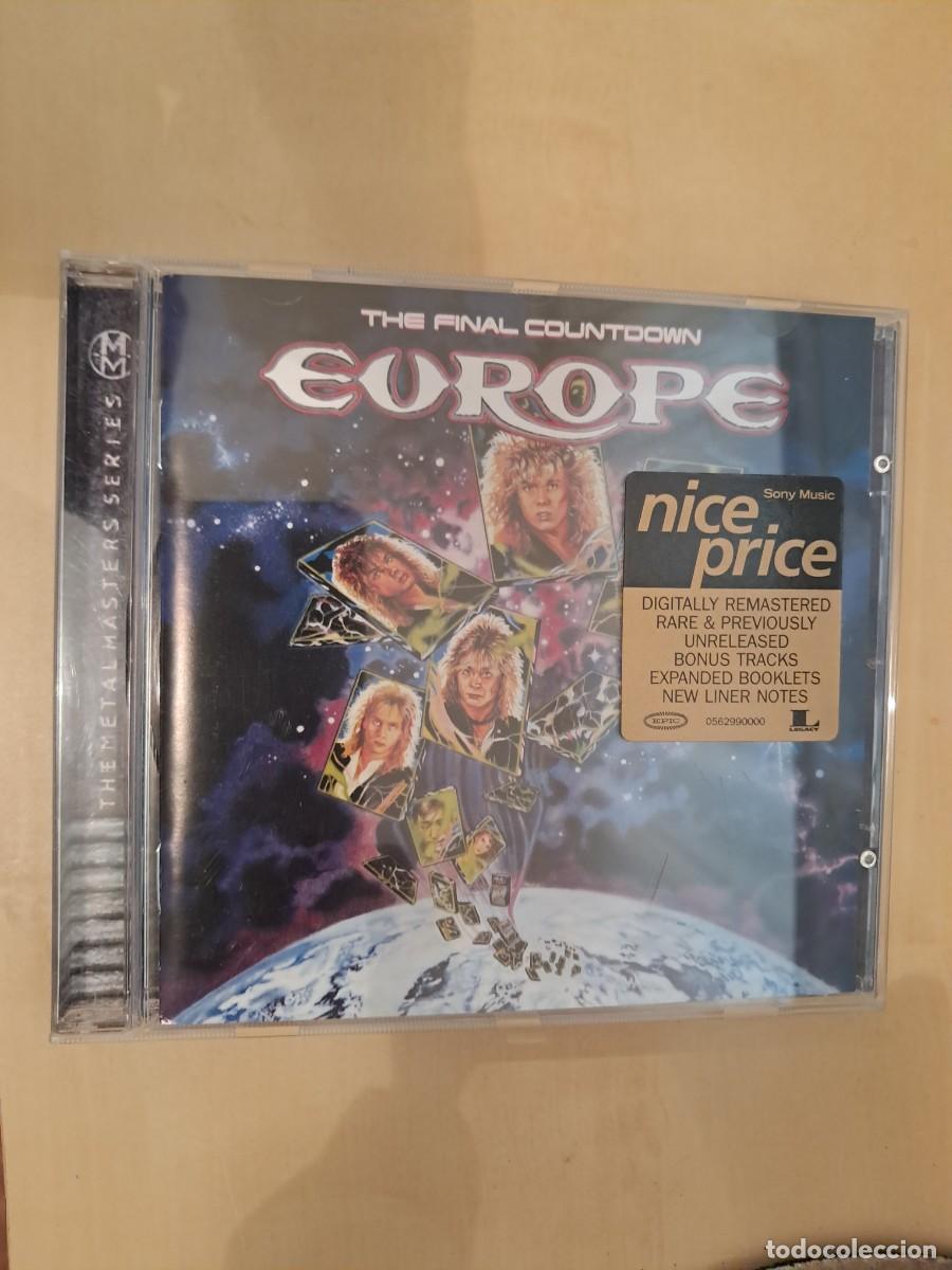 CDs de M&uacute;sica: Europe , The Final Countdown , CD 2001 Remasterizado. Impecable. Heavy Metal