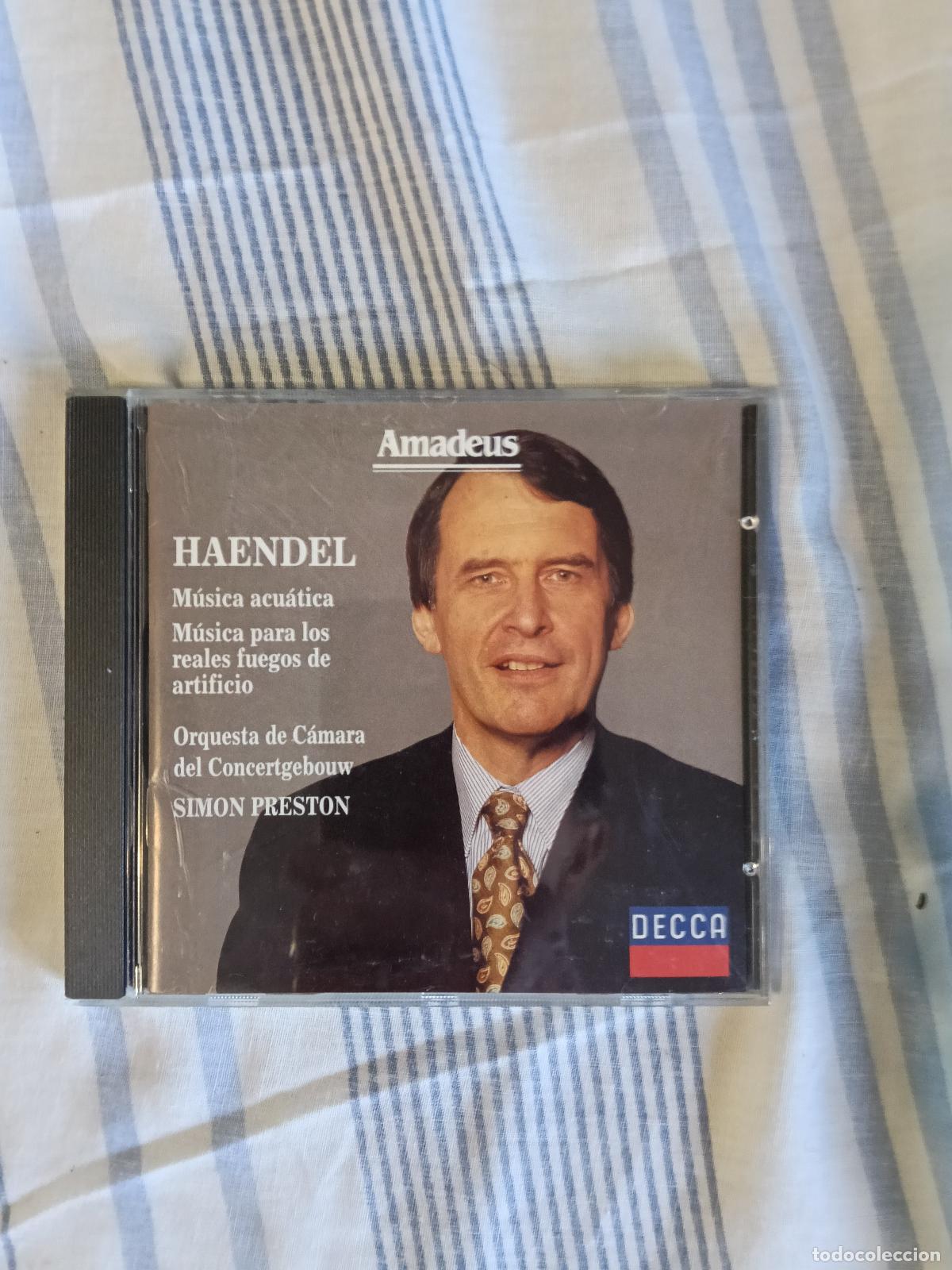 CDs de M&uacute;sica: CD HAENDEL SIMON PRESTON AMADEUS DECCA