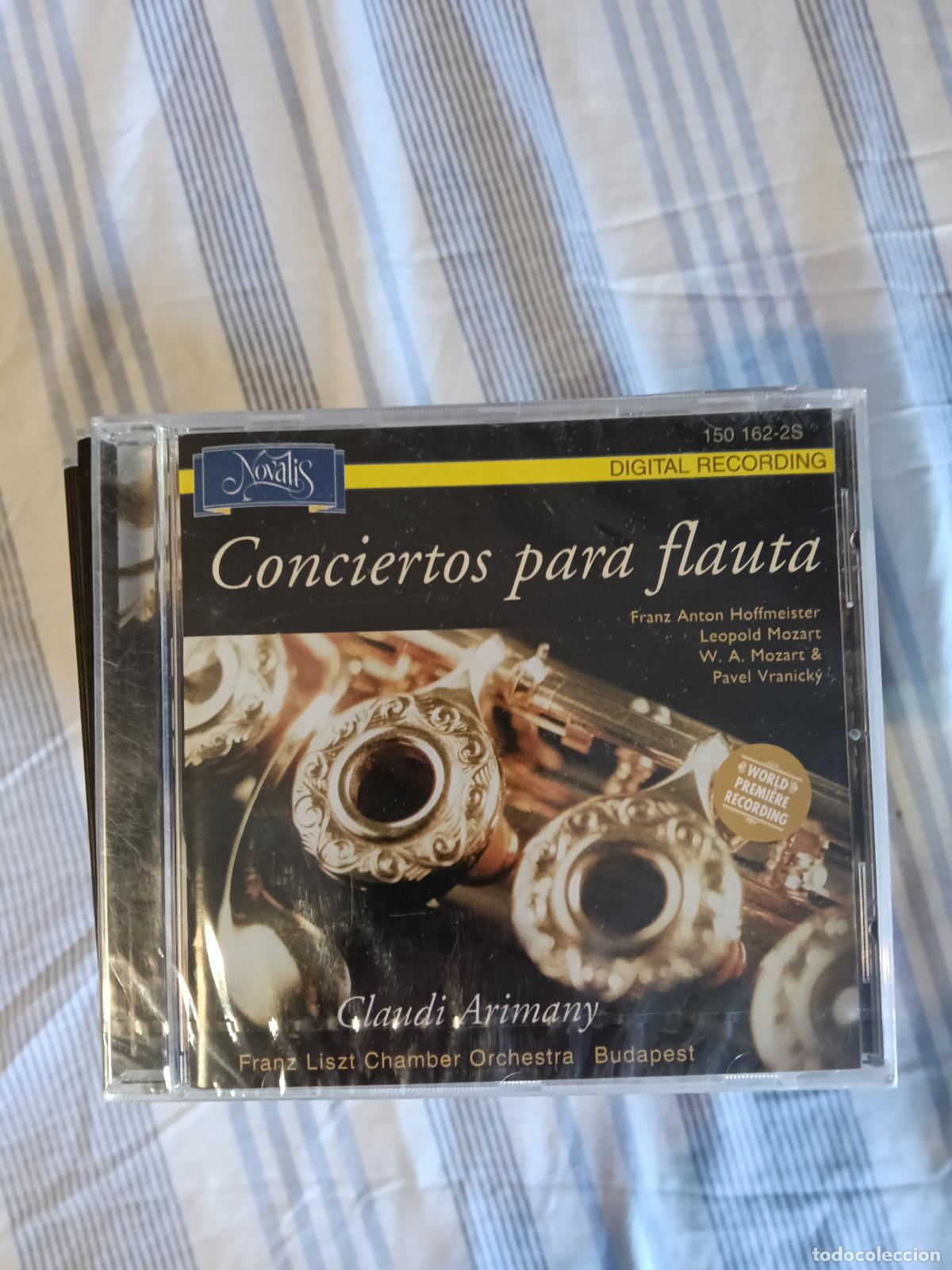 CDs de M&uacute;sica: CD CONCIERTOS PARA FLAUTA CLAUDI ARIMANY