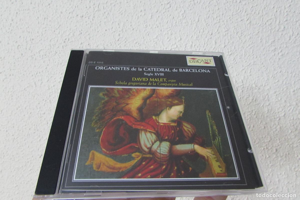 CDs de M&uacute;sica: Organistas de la Catedral de Barcelona. David Malet