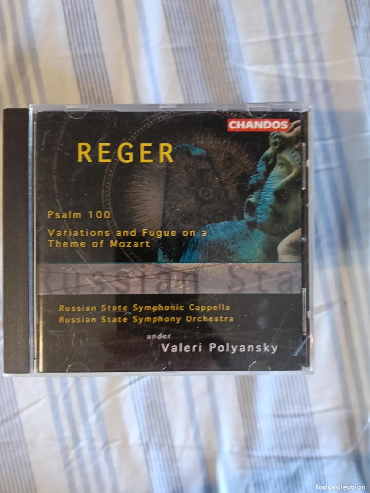 CDs de M&uacute;sica: CD REGER PSALM 100 UNDER VALERI POLYANSKY