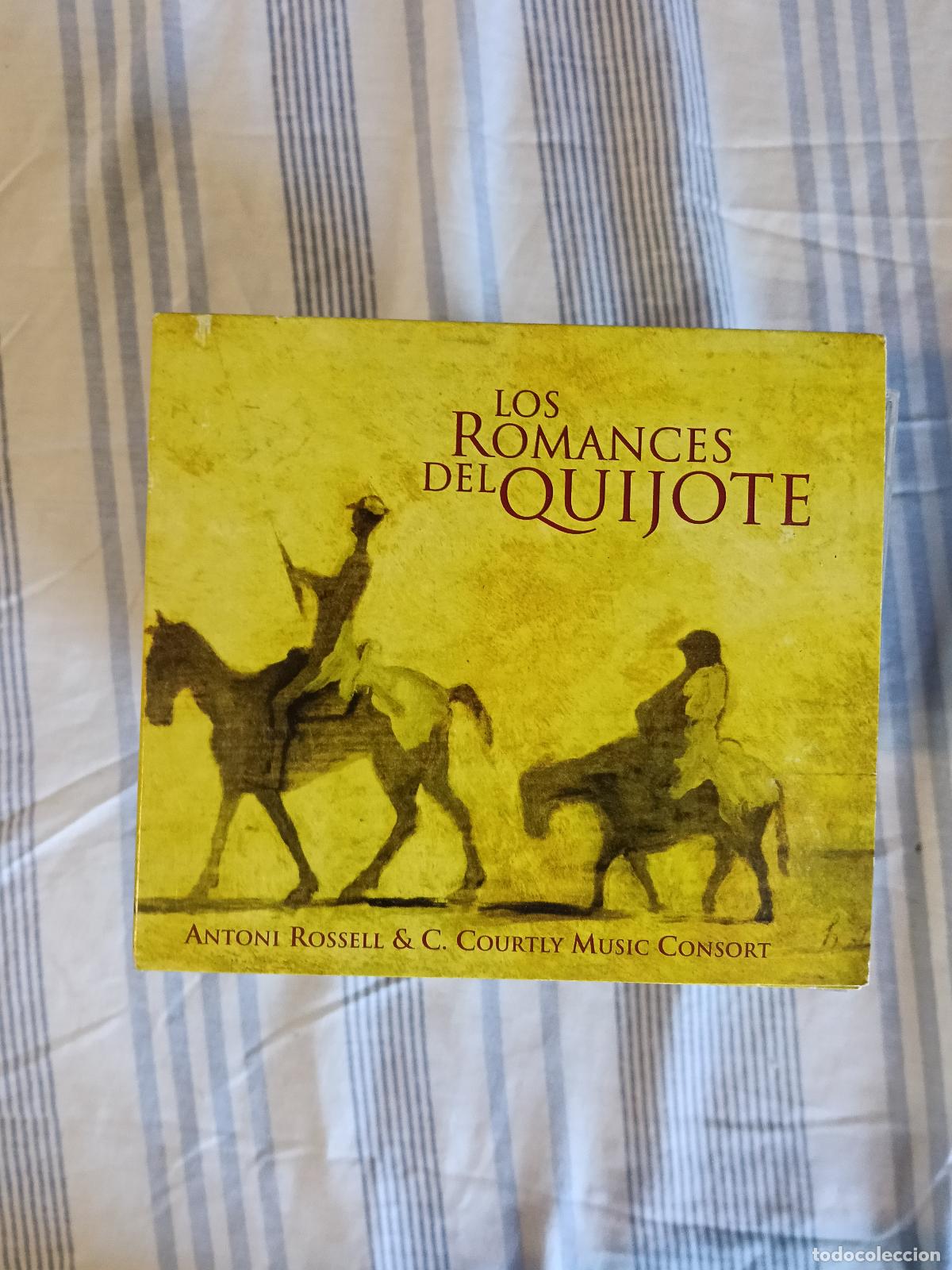 CDs de M&uacute;sica: ANTONI ROSSELL & C. COURTLY MUSIC CONSORT - LOS ROMANCES DEL QUIJOTE - CD