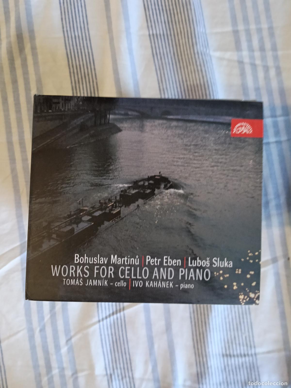 CDs de M&uacute;sica: CD WORKS FOR CELLO AND PIANO BOHUSLAV MARTINU