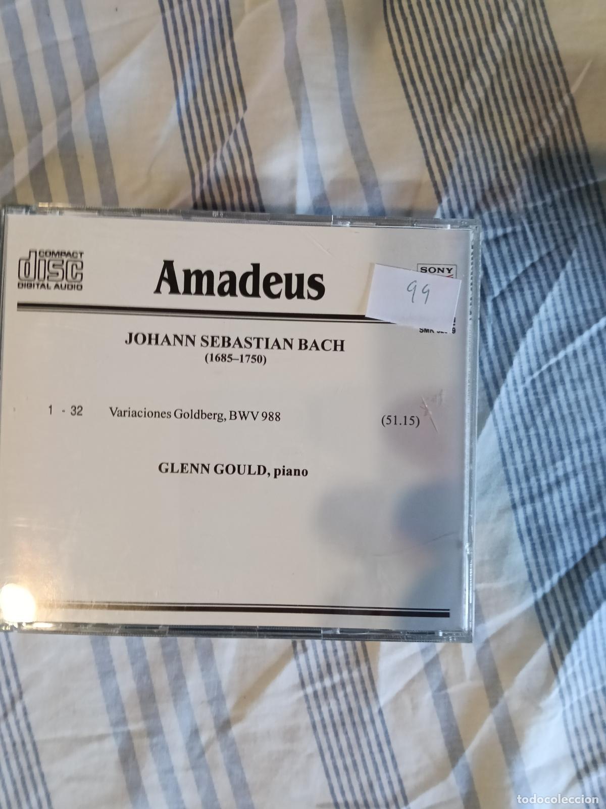 CDs de m&uacute;sica: GLENN GOULD - AMADEUS - CD - Foto 2
