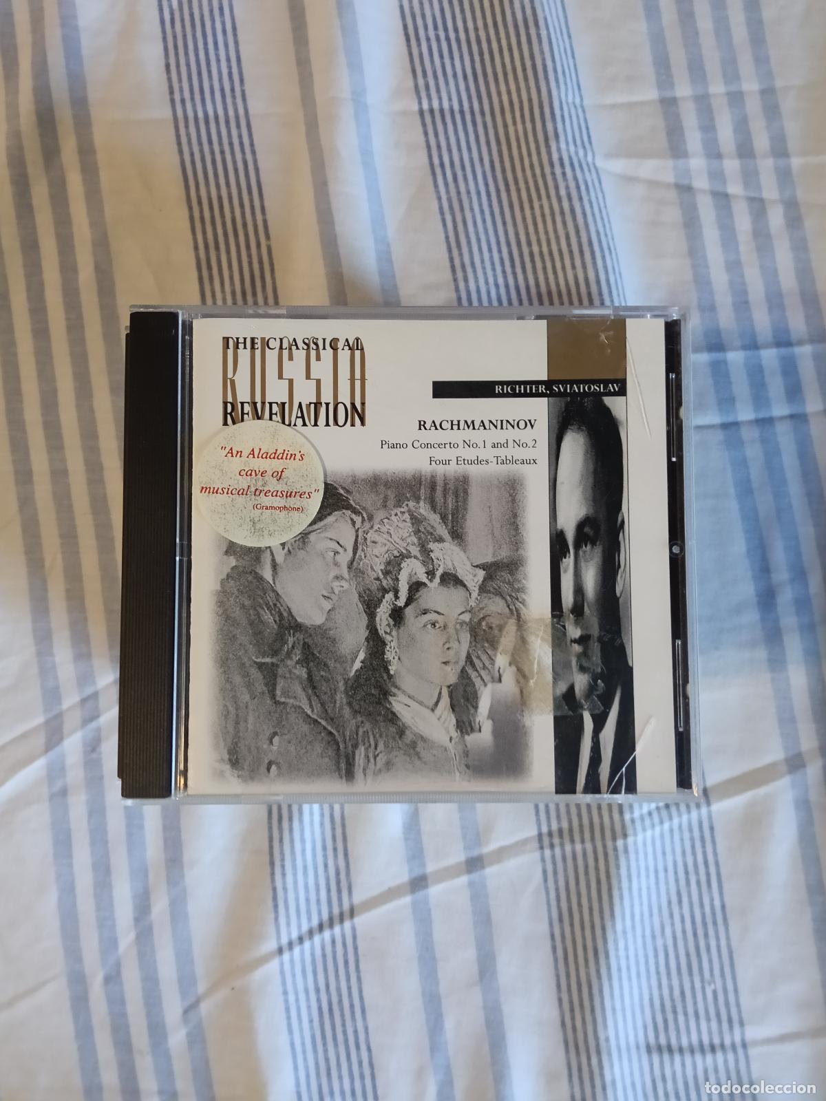 CDs de M&uacute;sica: CD RICHTER SVIATOSLAV RACHMANINOV