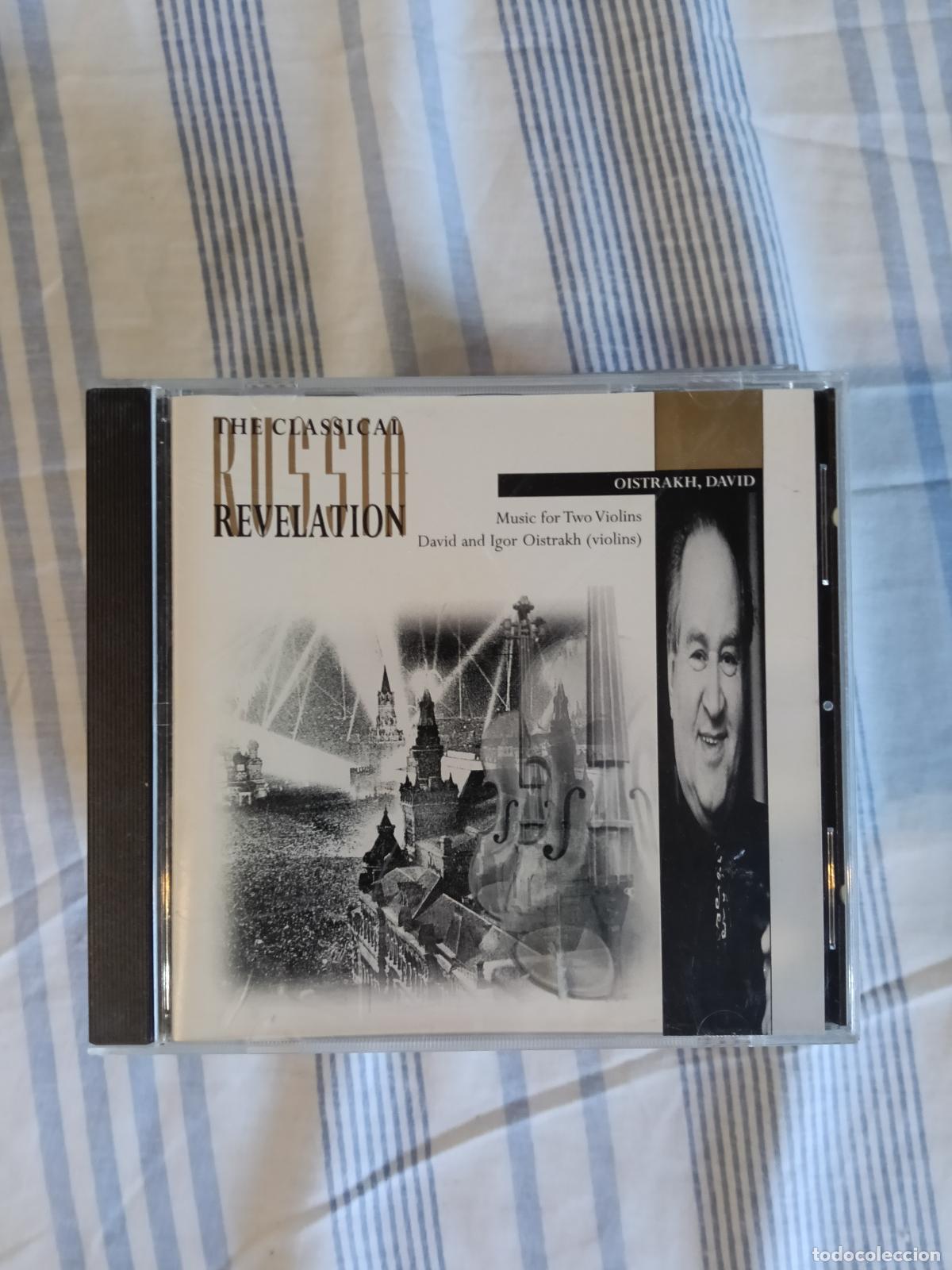 CDs de M&uacute;sica: CD OISTRAKH, DAVID MUSIC FOR TWO VIOLINS DAVID AND IGOR OISTRAKH