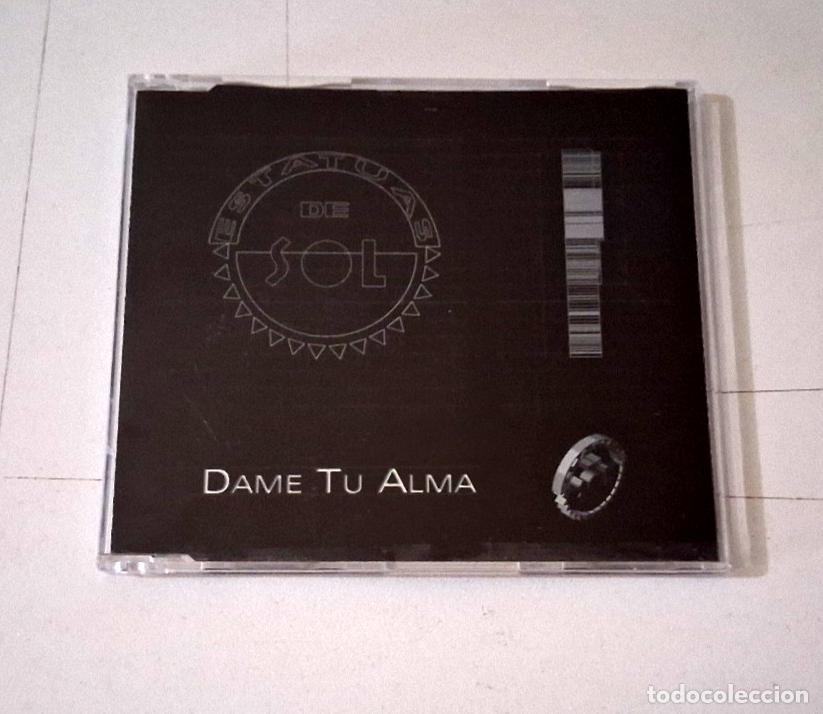 CDs de M&uacute;sica: ESTATUAS DE SOL &rdquo;DAME TU ALMA&rdquo; CD SINGLE 4 TRACKS COMO NUEVO