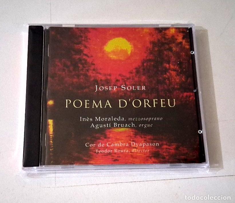 CDs de M&uacute;sica: INES MORALEDA AGUSTI BRUACH &rdquo;JOSEP SOLER POEMA D'ORFEU&rdquo; CD 7 TRACKS COMO NUEVO