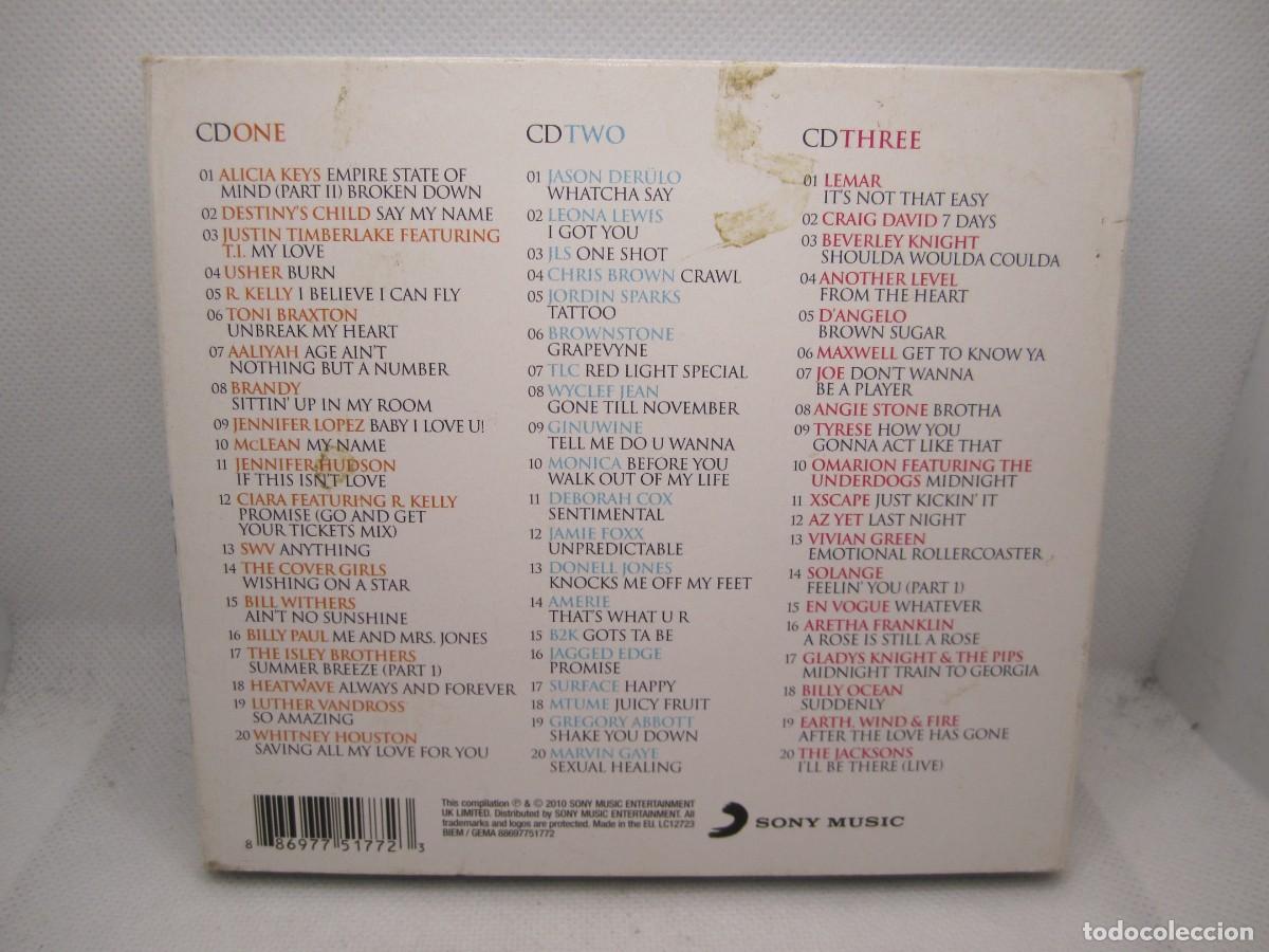 CDs de m&uacute;sica: triple cd chilled r&b summer classics - Foto 3