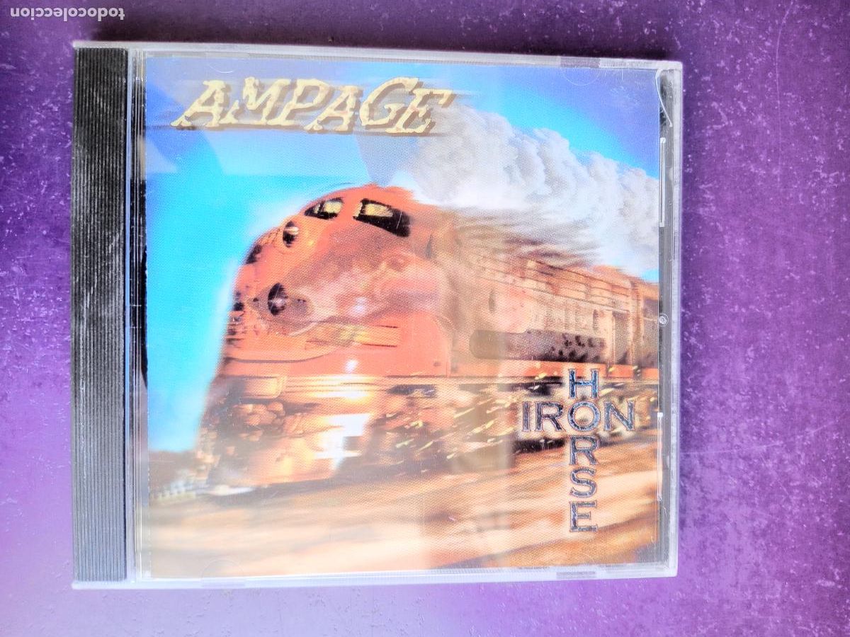 CDs de M&uacute;sica: Ampage &lrm;&ndash; Iron Horse - CD AVISPA 1997 - HARD ROCK