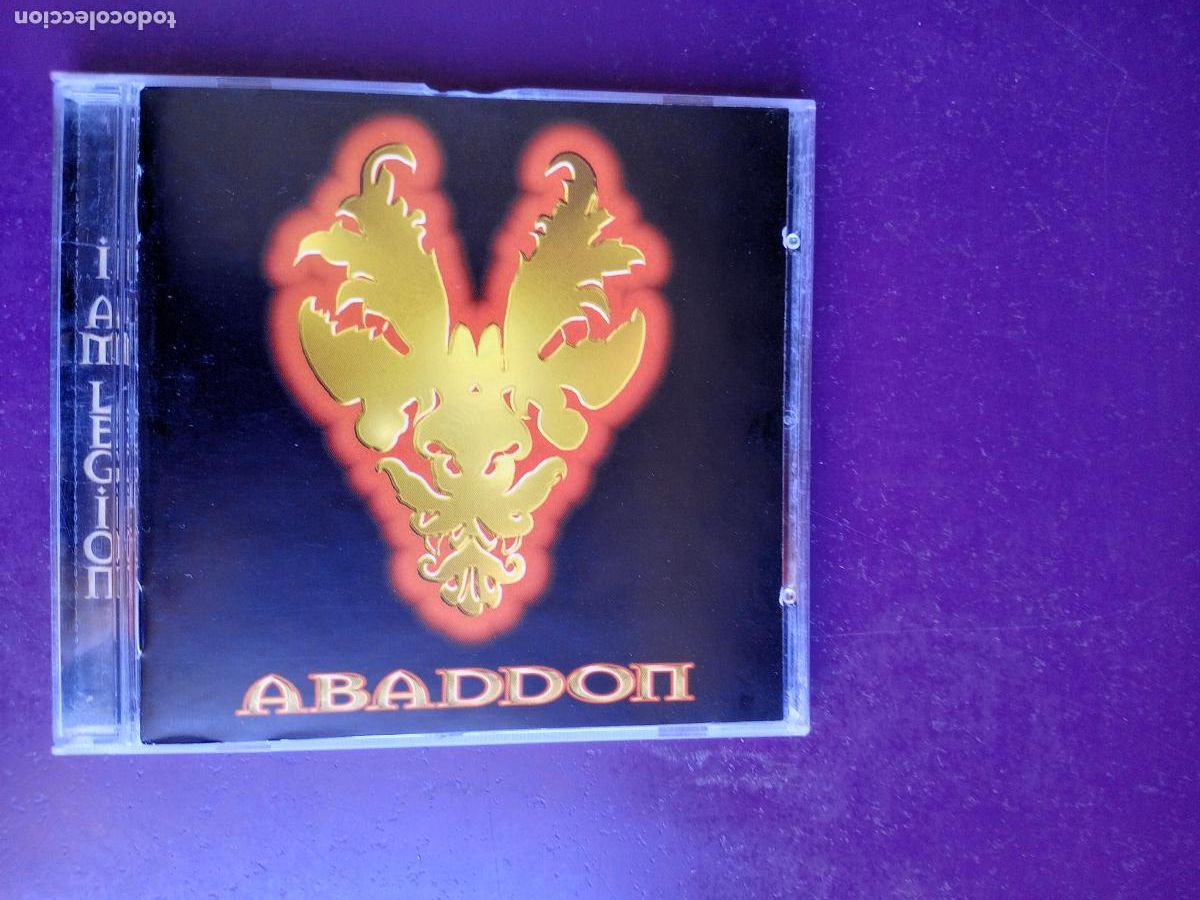 CDs de M&uacute;sica: Abaddon &ndash; I Am Legion - CD APOCALYPSE 2000 - HARD ROCK INDUSTRIAL