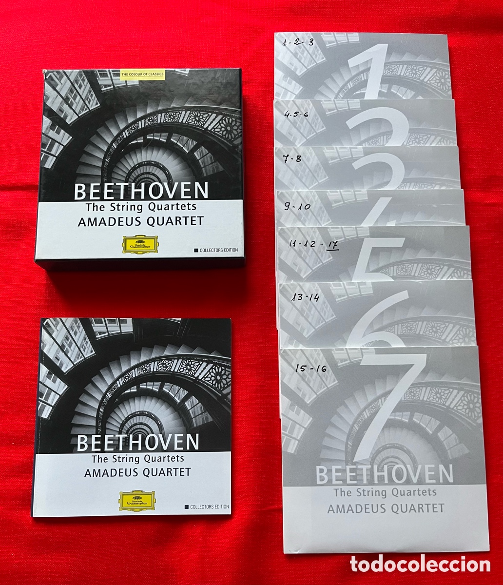 CDs de M&uacute;sica: Beethoven / Amadeus Quartet - The String Quartet