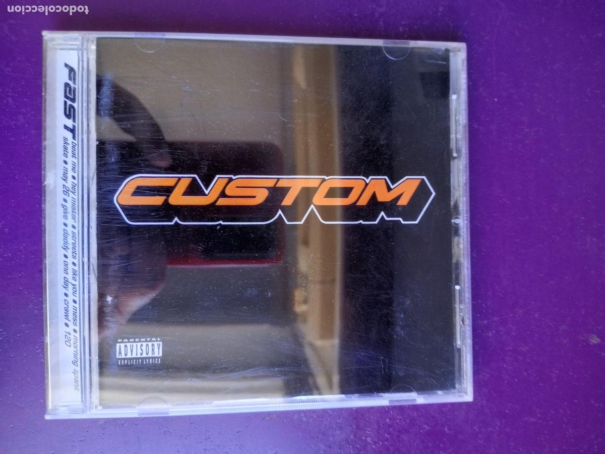 CDs de M&uacute;sica: Custom &ndash; Fast - CD ARTIST DIRECT 2001 - NUEVO ROCK PROGRESIVO
