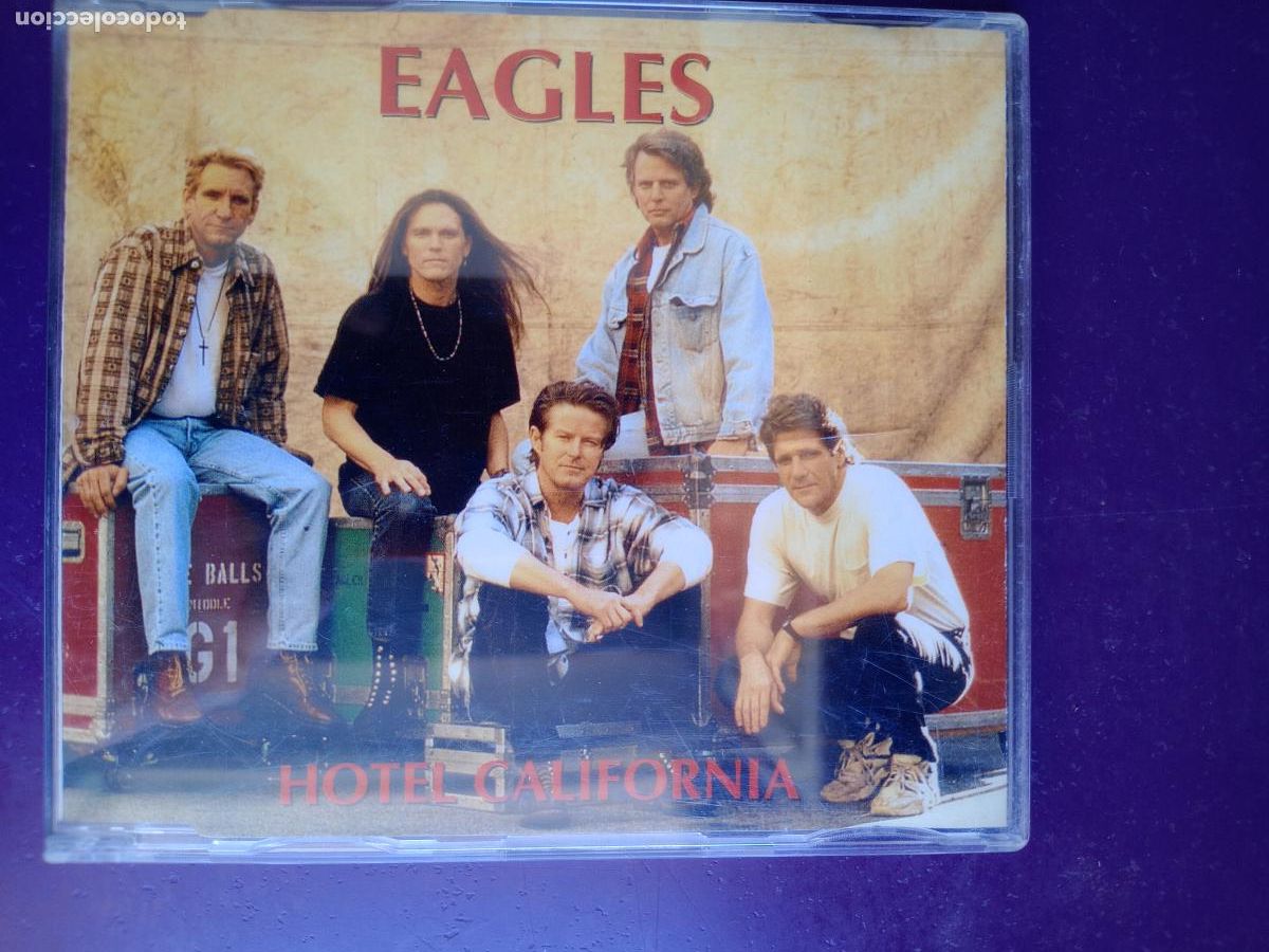 CDs de M&uacute;sica: Eagles &lrm;&ndash; Hotel California - CD Sg GEFFEN 1994 -PROMO ESPA&Ntilde;OL