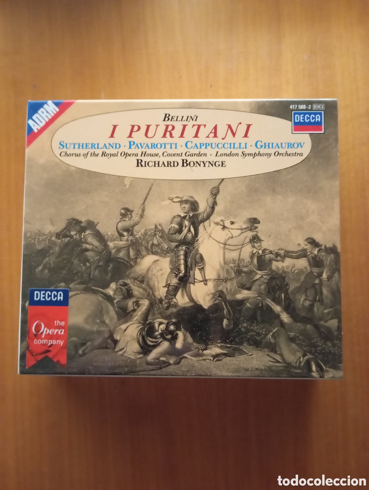 CDs de M&uacute;sica: Bellini I Puritani 3CDS + libro