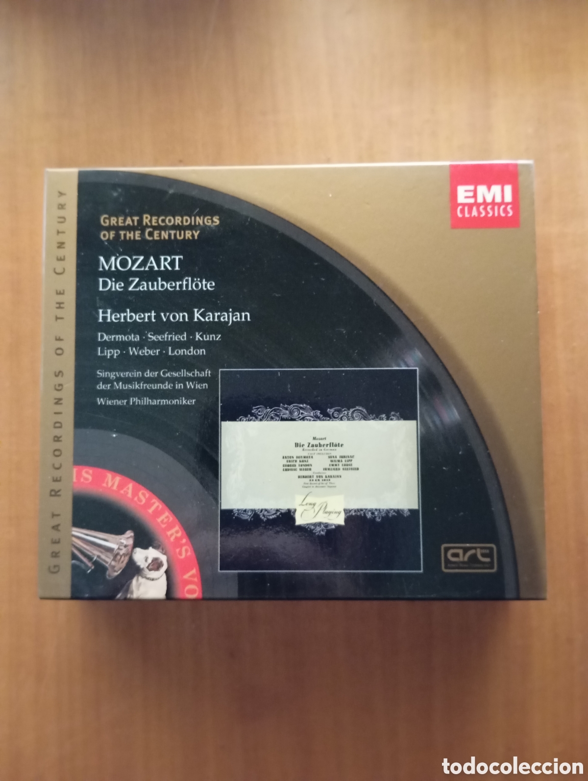 CDs de M&uacute;sica: Mozart Herbert Von Karajan 2CDS+ libro